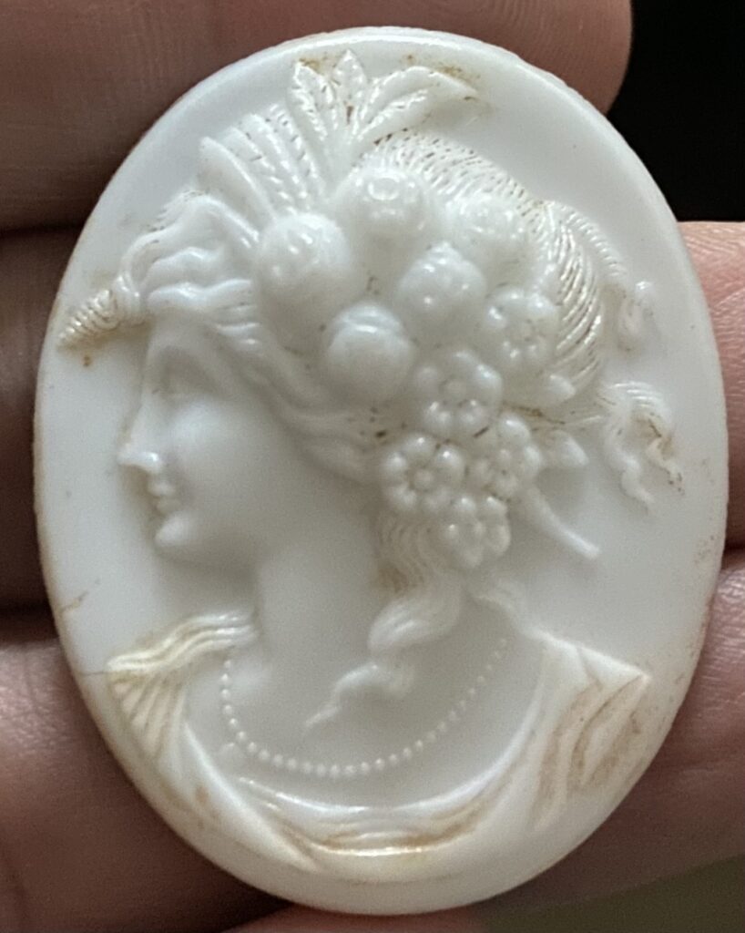 Camee van schelp, eind 19e eeuw